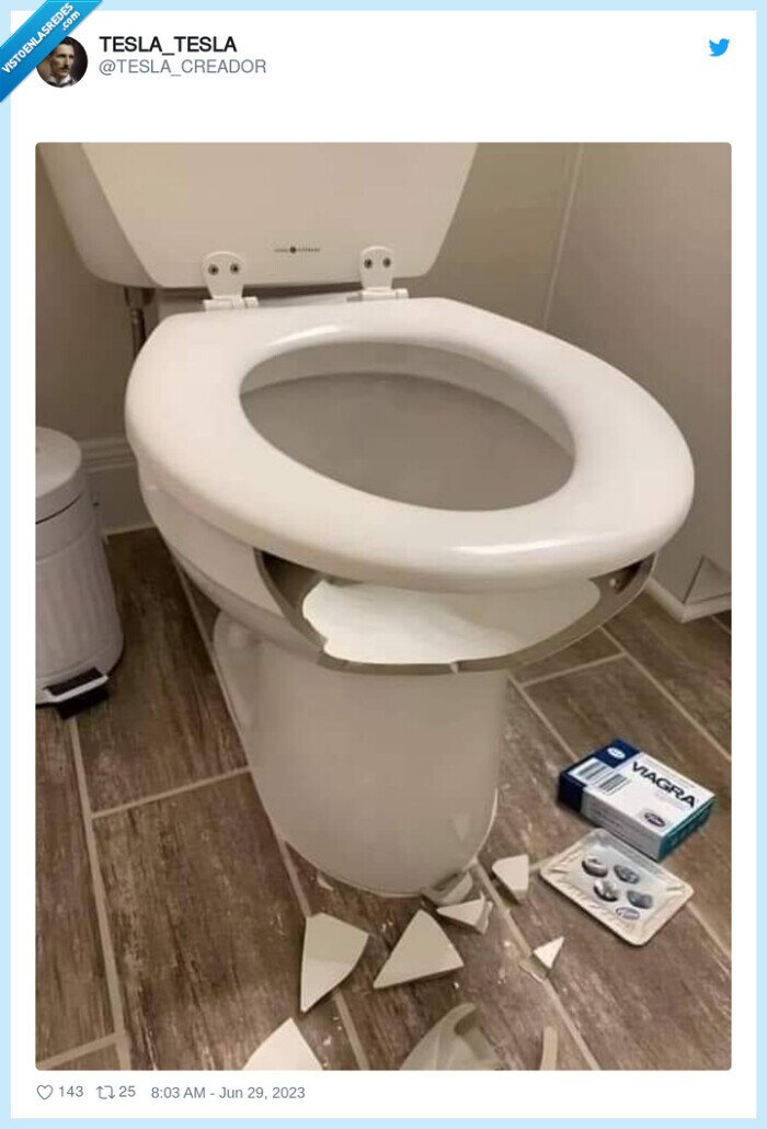 viagra,retrete,destrozar,roto