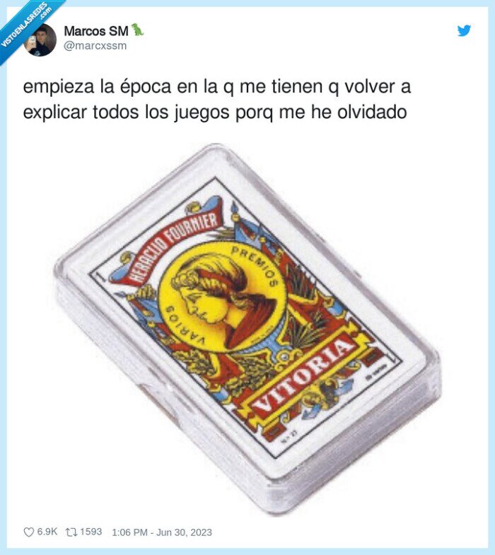 explicar,olvidar,carta,baraja,verano