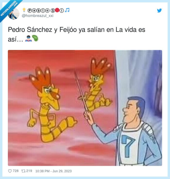 sánchez,feijóo,erase una vez la vida,politicos