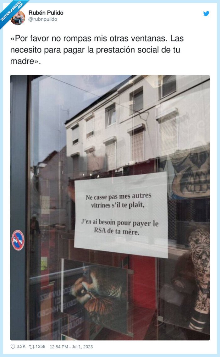 prestación,ventanas,francia,disturbios,paris,romper