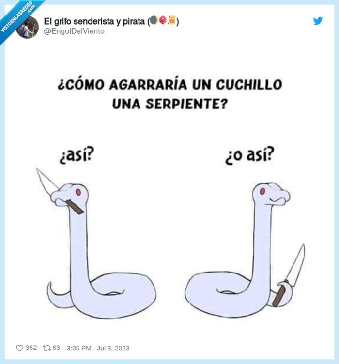 serpiente,agarrar,cuchillo