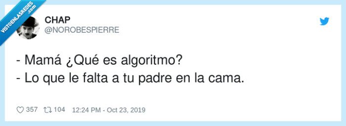 algoritmo,mamá,faltar,padre,cama