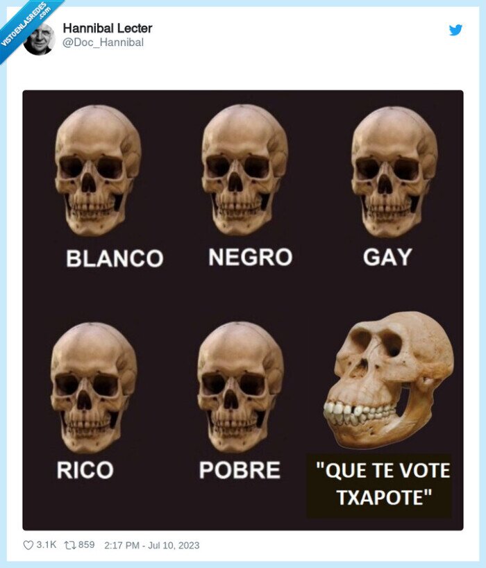 txapote,votar,calaveras