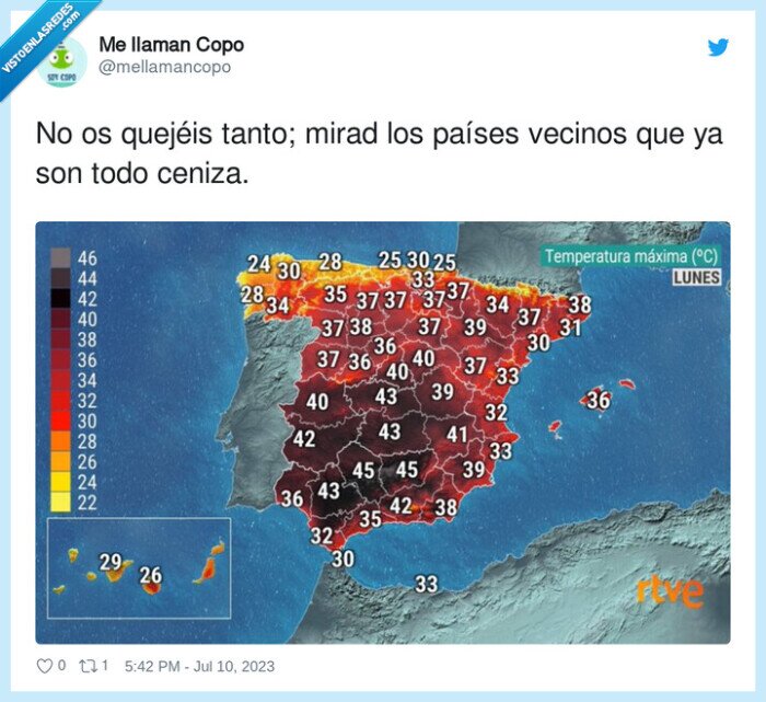países,vecinos,ceniza,calor