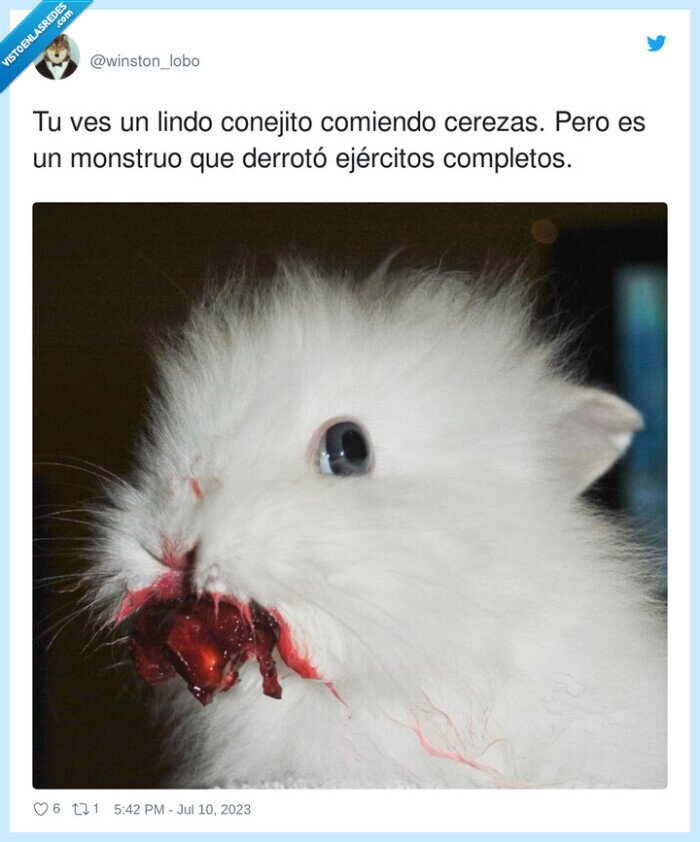 ejércitos,completos,conejito,comiendo,monstruo,cerezas