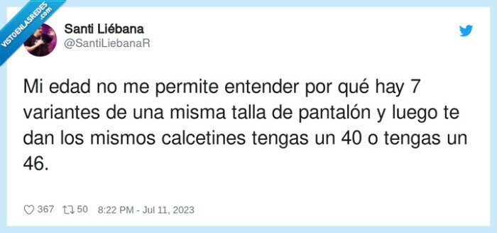 calcetines,variantes,pantalón,entender