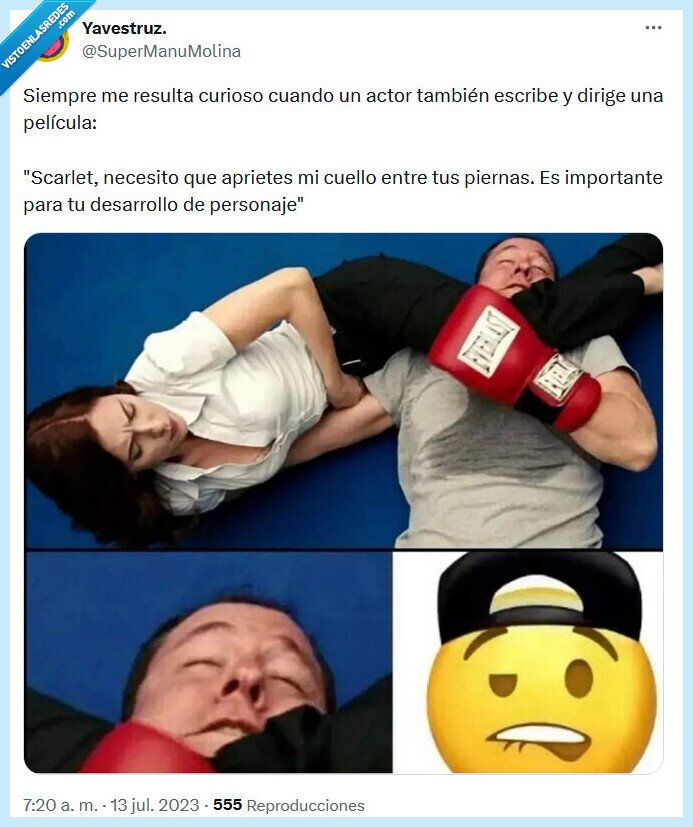 director,actor,escritor,scarlet,piernas