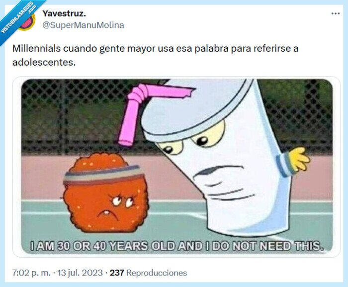 millennials,adolescente,mayor