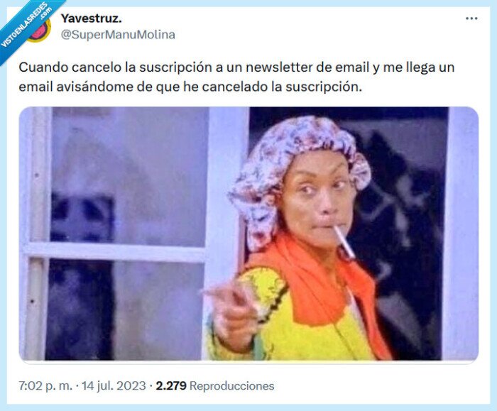 newsletter,cancelar,suscripción