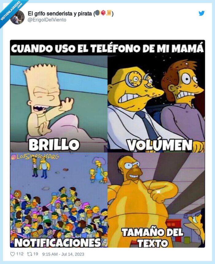 notificaciones,telefono,tamaño del texto,volumen,brillo