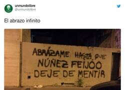 Enlace a El abrazo infinito, por @unmundolibre