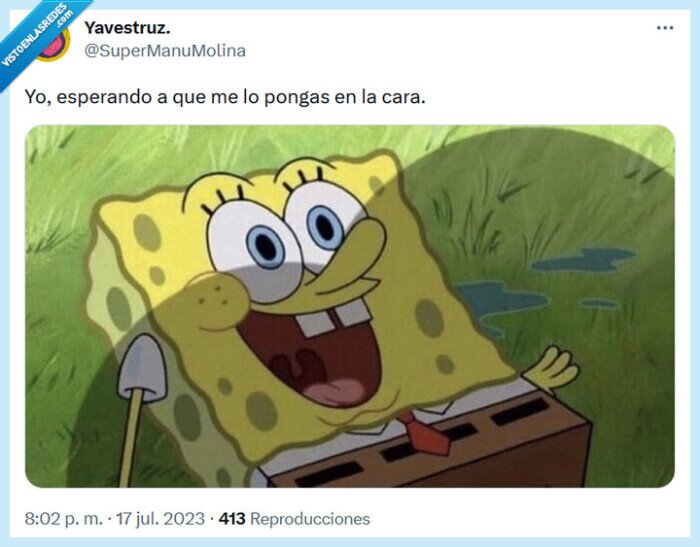 cara,poner,culo,bob esponja