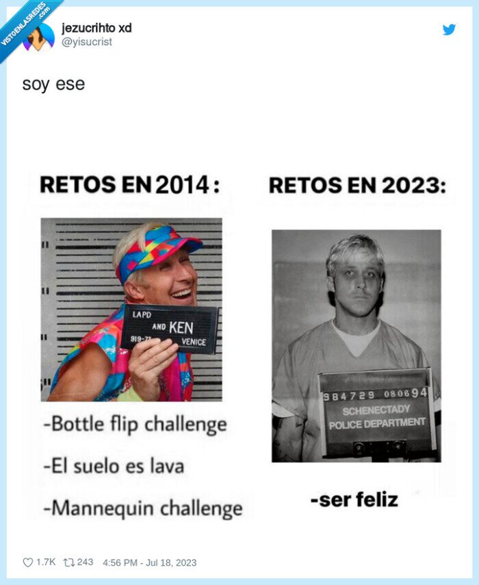 retos,ken,ryan gosling,felicidad