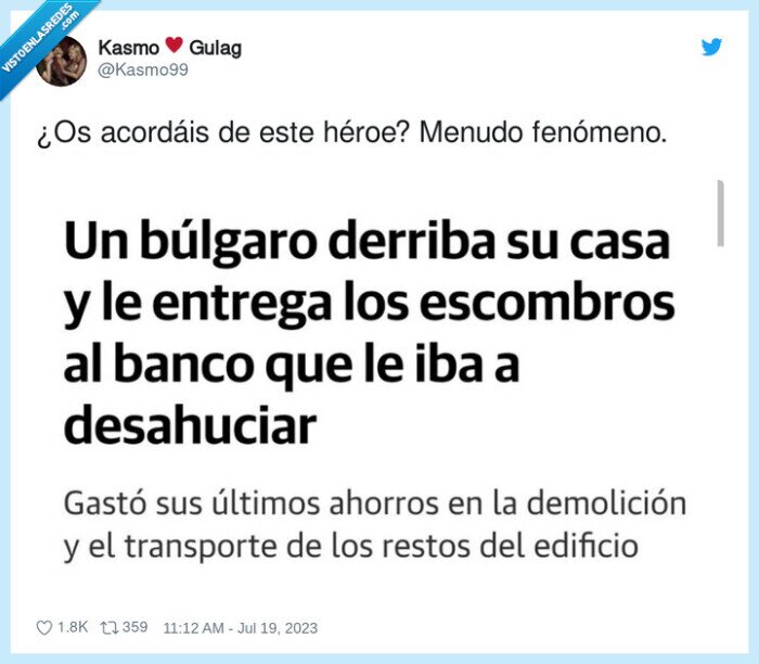 acordarse,fenómeno,héroe,escombros,banco,derribar,bulgaro