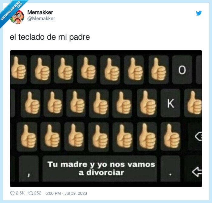 teclado,padre,ok,divorciar