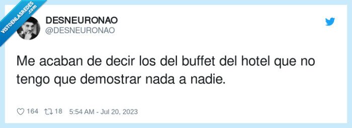 demostrar,buffet,hotel