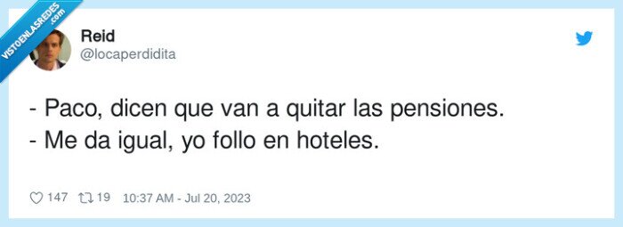 pensiones,hoteles,quitar,paco