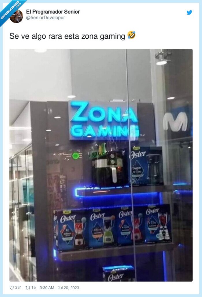 gaming,rara,zona,m batidoras,oster