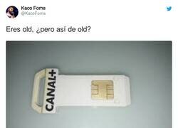 Enlace a Eres old, ¿pero así de old?, por @KacoForns