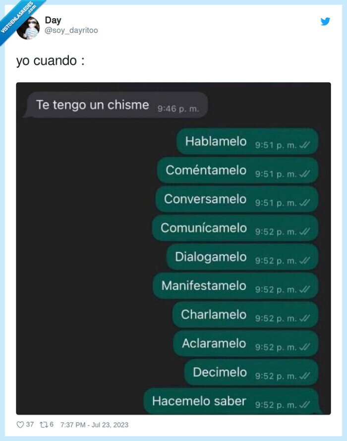 chisme,contar,interes
