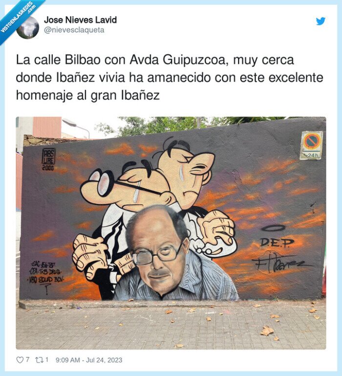 barcelona,calle,mortadelo,filemon,homenaje,ibañez