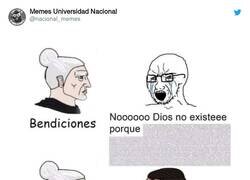 Enlace a Hay que respetar a cada uno con sus creencias, por @nacional_memes