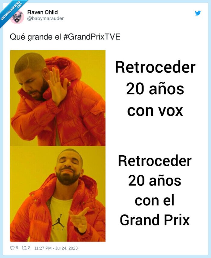 grandprixtve,grande,drake,vox