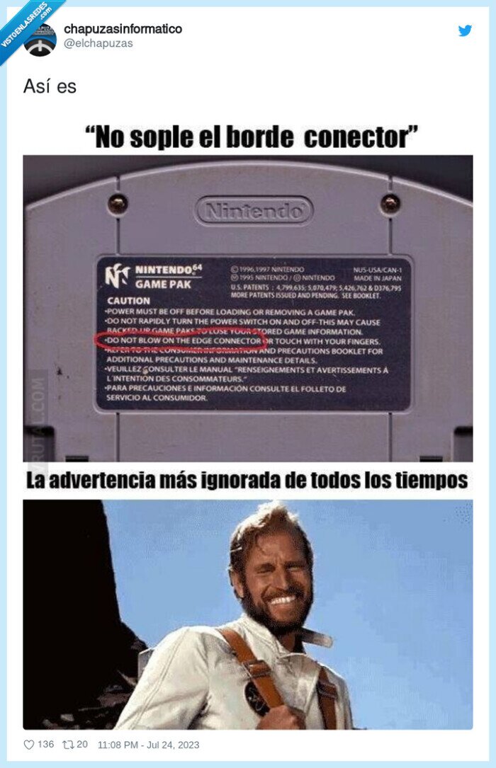 advertencia,cartucho,soplar,prohibido