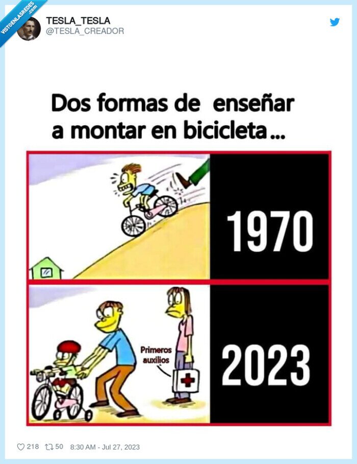 aprender,bicicleta,ir,antes,ahora,golpes