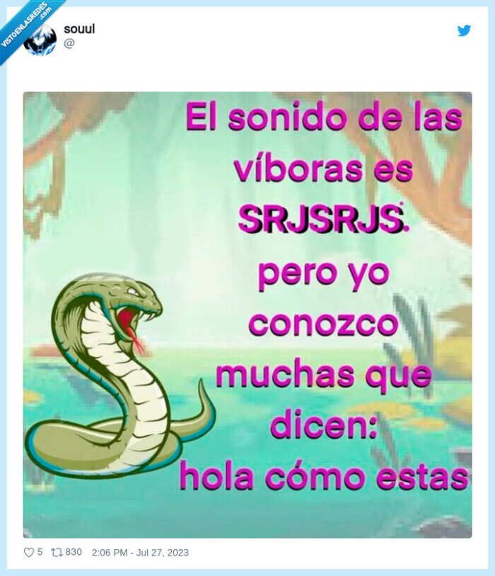 viboras,mujeres,sonido