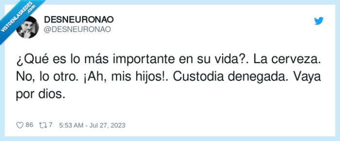 importante,custodia,denegada,cerveza,hijos