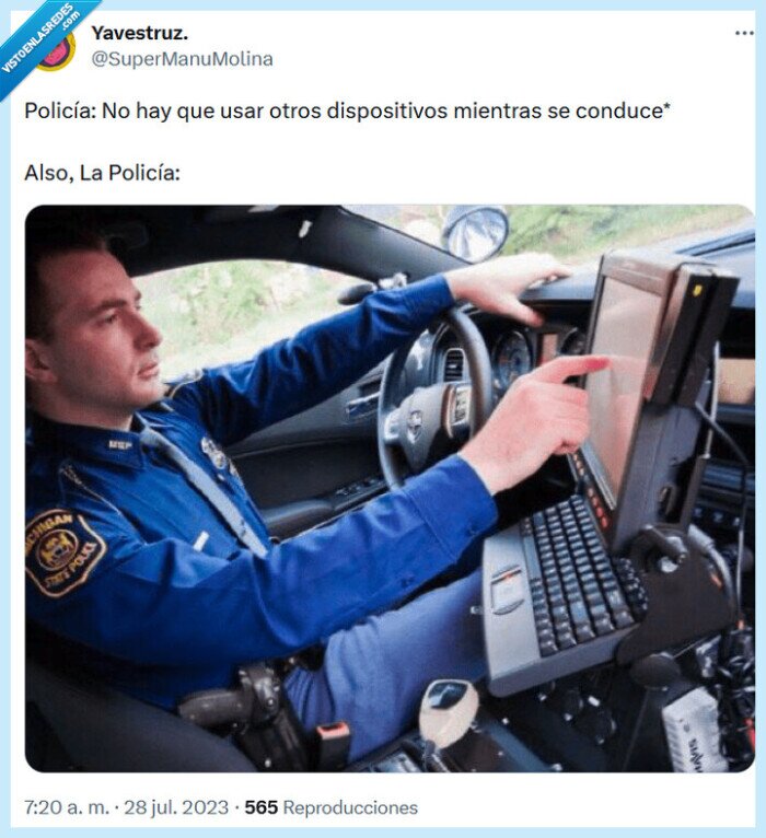 policía,utilizar,dispositivos,conducir
