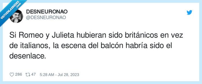 británicos,italianos,desenlace,julieta,balcón