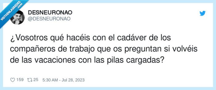 compañeros,vacaciones,preguntar,pilas cargadas