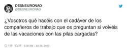 Enlace a No pueden estar con la boquita callada, por @DESNEURONAO