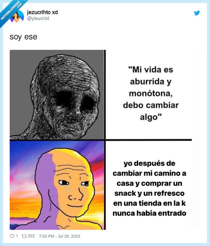 vida,aburrida,monotona,snack,refresco