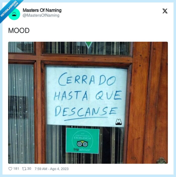 mood,descansar,cartel,tienda,cerrado