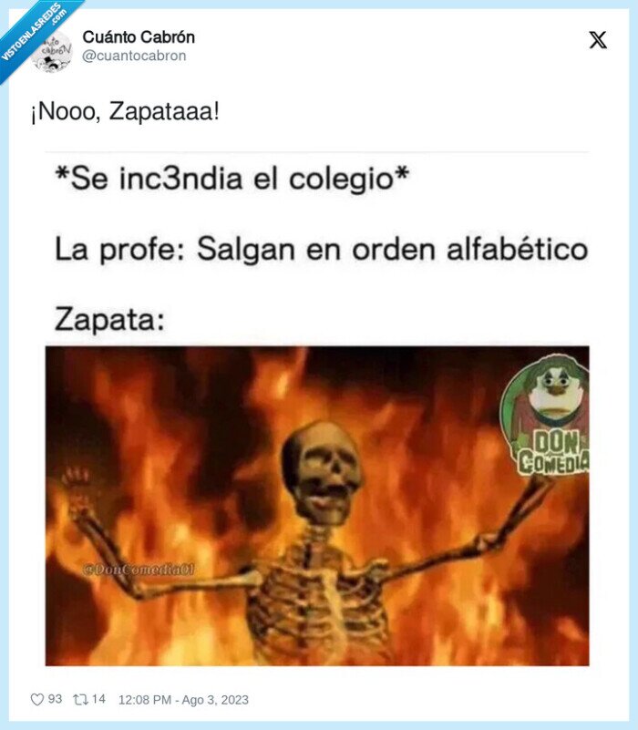zapataaa,quemarse,colegio,esqueleto,incendio