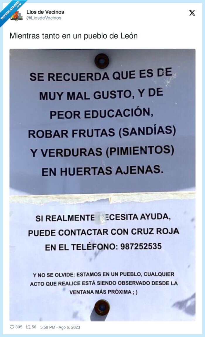 pueblo,leon,cartel,robar,ladrón