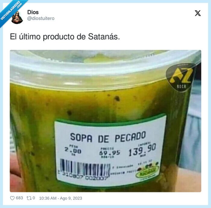satanás,producto,sopa,pecado