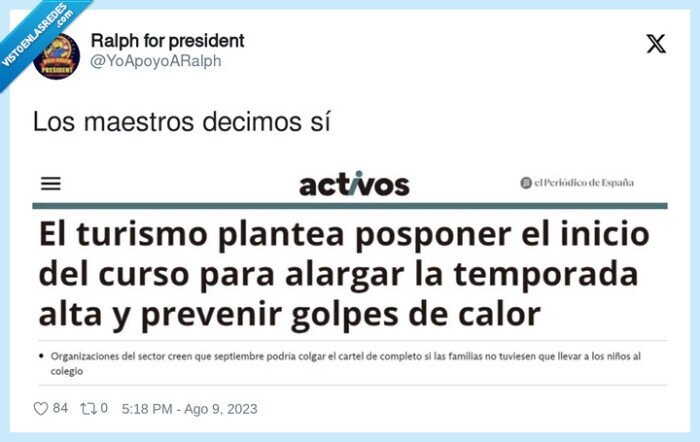 retrasar,padres,inicio de curso