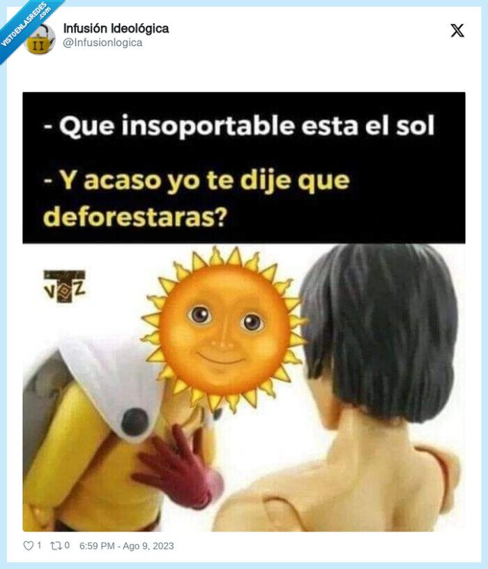 deforestar,calor,sol