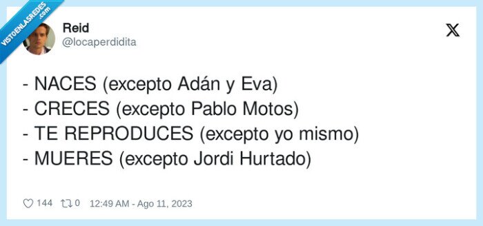 reproducirse,crecer,nacer,morir,pablo motos