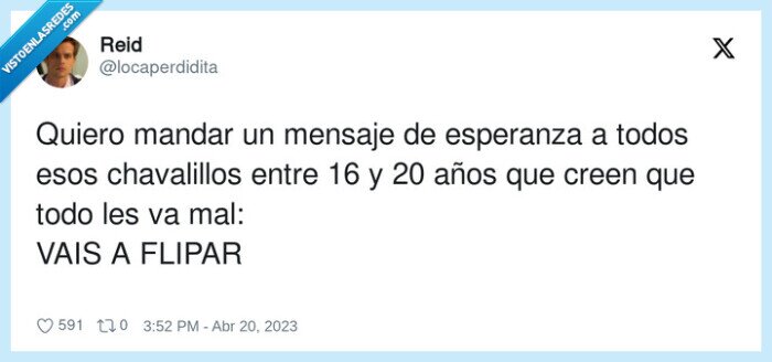 chavalillos,esperanza,mensaje,mandar,flipar