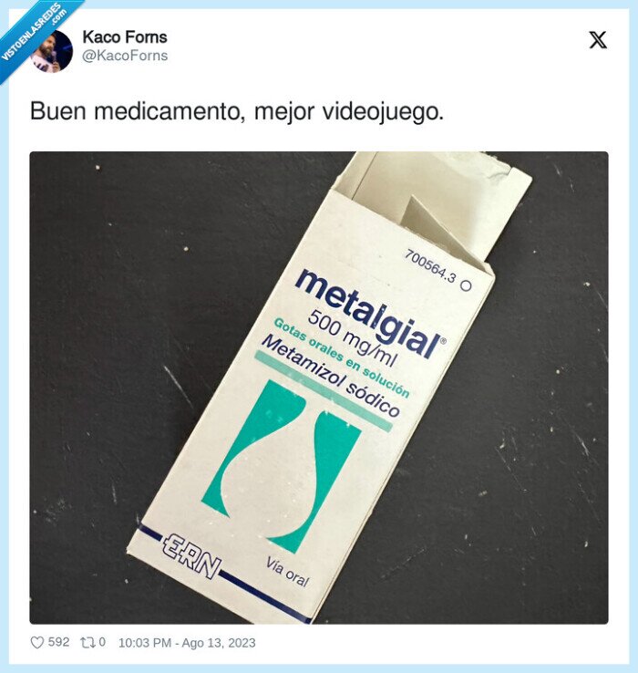 medicamento,videojuego,metal gear solid