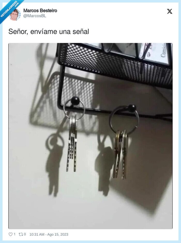 señal,envíame,señor,llaves