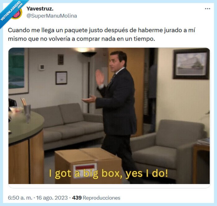 the office,paquetem comprar