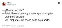 Enlace a Pues ya no te tendrás que preocupar más por la vista, por @cracacraca