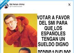 Enlace a Los tres sueldos de Feijoo, por @TirodeGraciah