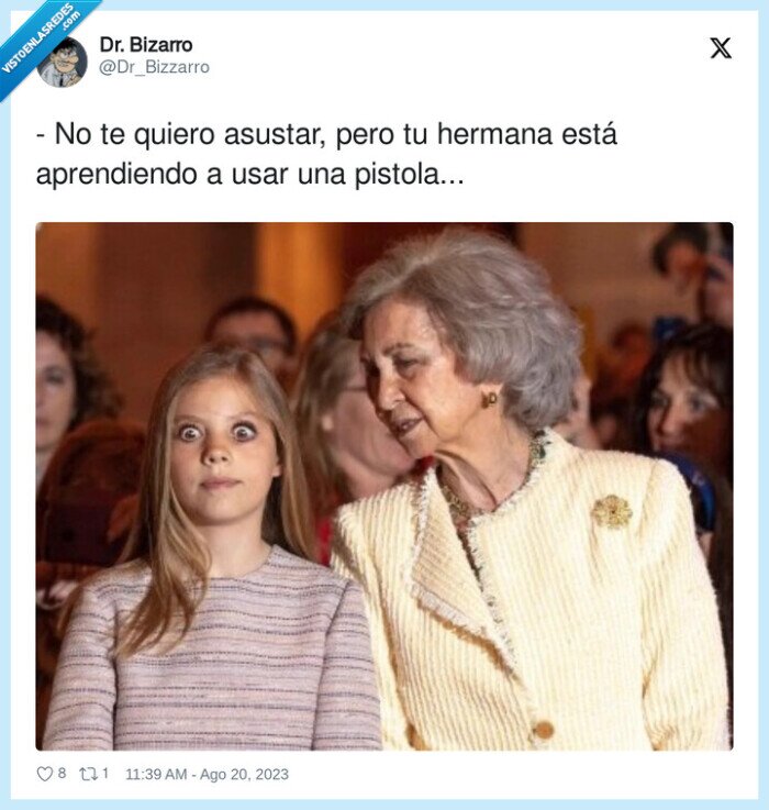 infanta,hermana,borbones,juancar,disparar